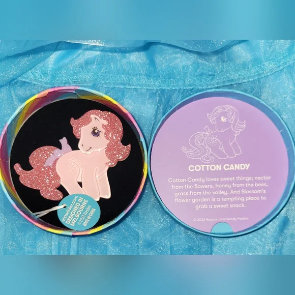 Erstwilder x My Little Pony COTTON CANDY Brooch - Picture 3 of 3